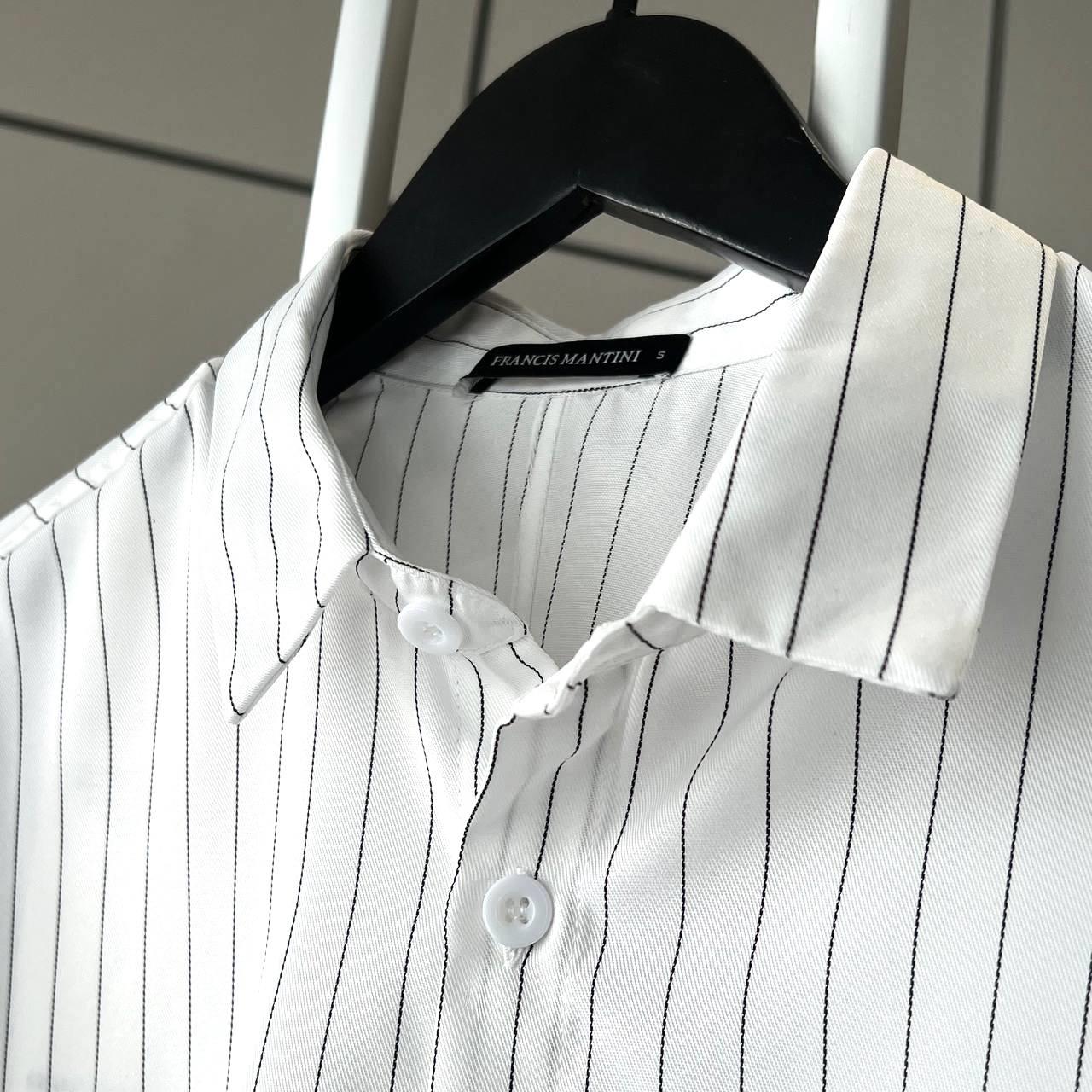 Áo Sơ Mi Tay Dài Francis Mantini Stripe Long Sleeve 'White' - HÀNG MỚI VỀ - Ảnh 3