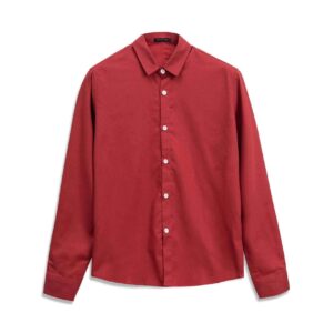 Áo Sơ Mi Tay Dài Francis Mantini Long Sleeve 'Red' - HÀNG MỚI VỀ