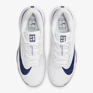 Alternative view of Giày Nike Court Air Zoom Vapor Pro 3 Premium HC ‘'White Midnight Navy’' [HJ6771 100] Training / Pickleball / Tennis - HÀNG MỚI VỀ